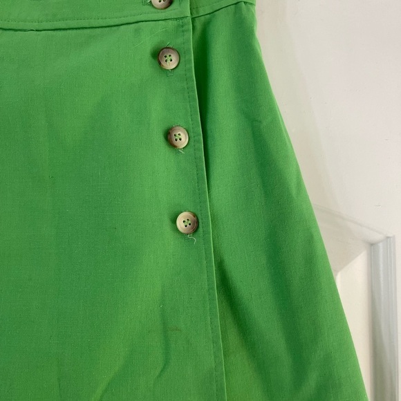 Adorable Vintage The Villager Union Made Skort Kelly Green - 4 - Picture 2 of 7